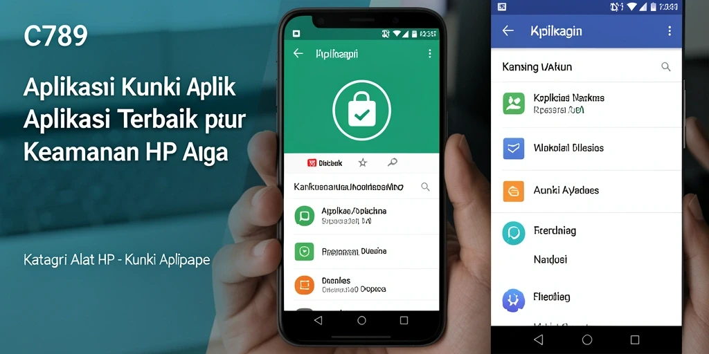 Tampilan antarmuka aplikasi C789 yang user-friendly dan aman.