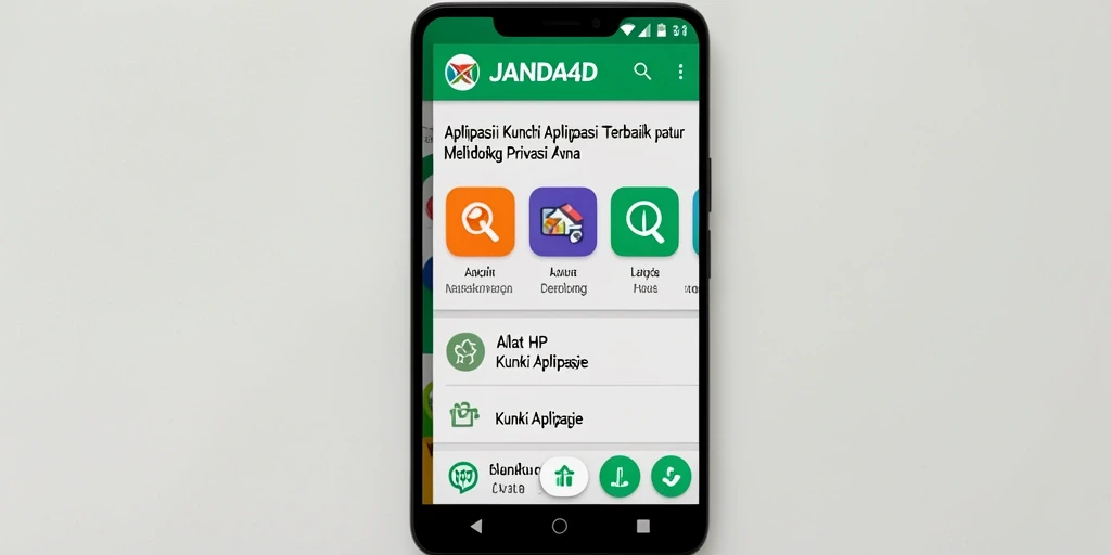 Tampilan antarmuka aplikasi JANDA4D yang menawan dan fungsional.