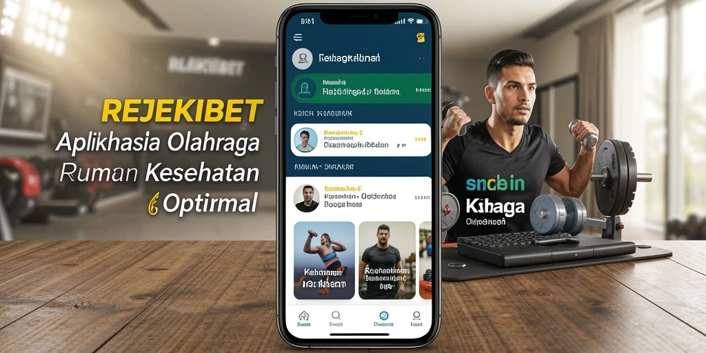Antarmuka REJEKIBET yang ramah pengguna untuk Olahraga Rumah.