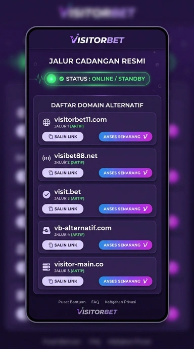 Link Alternatif Visitorbet Terbaik untuk Pengguna Indonesia